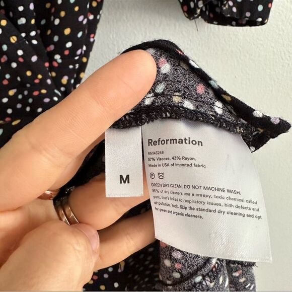 Reformation Deanna Wrap Dress - Picture 7 of 7